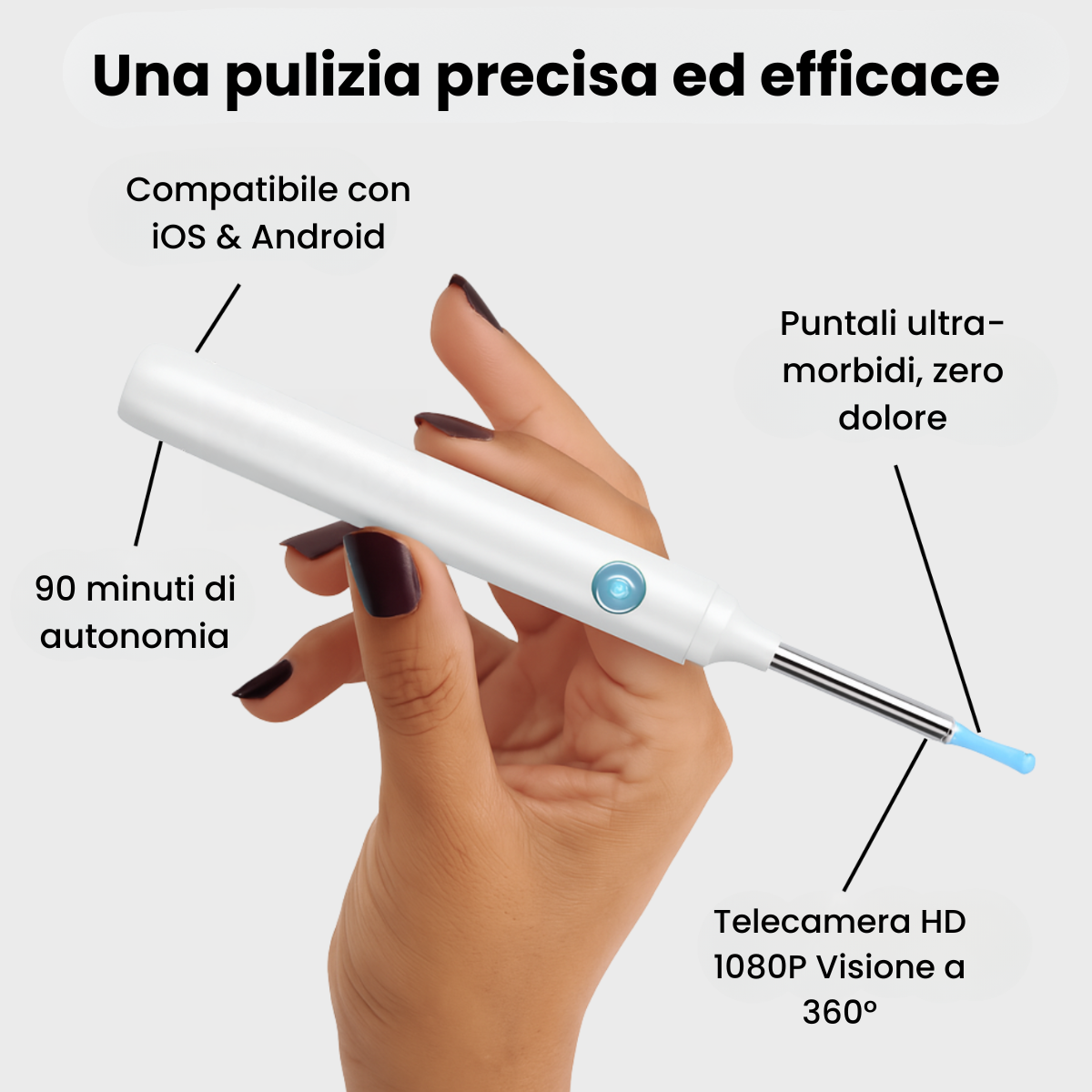 Kit OhMySwiss™ Pro - Dispositivo di pulizia preciso e sicuro