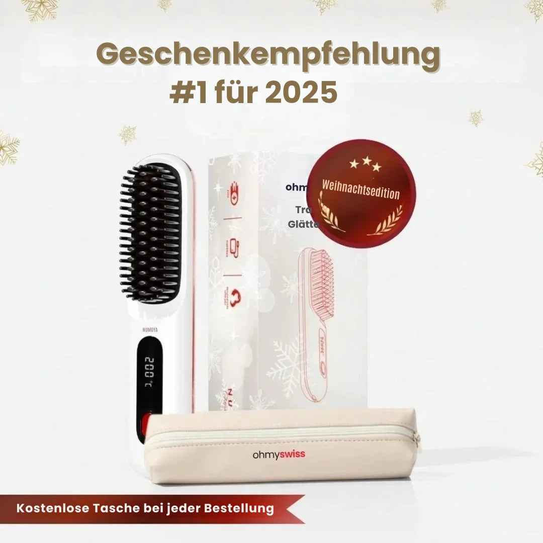 Tragbare Glättbürste OhMySwiss™