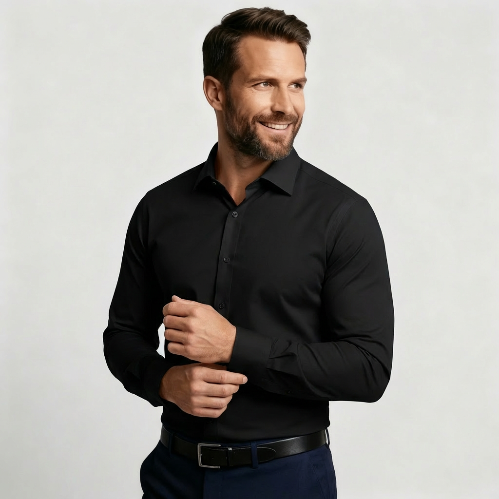 Chemise Infroissable Ajustée OhMySwiss™