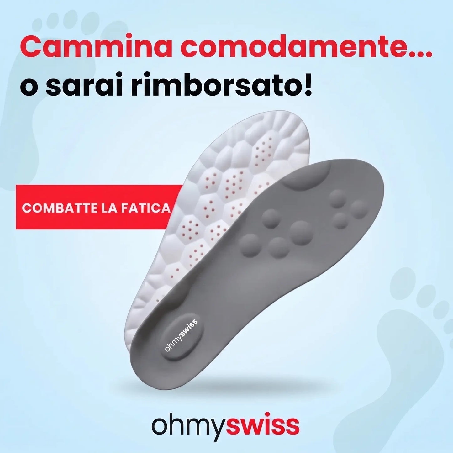Solette ortopediche Ohmyswiss