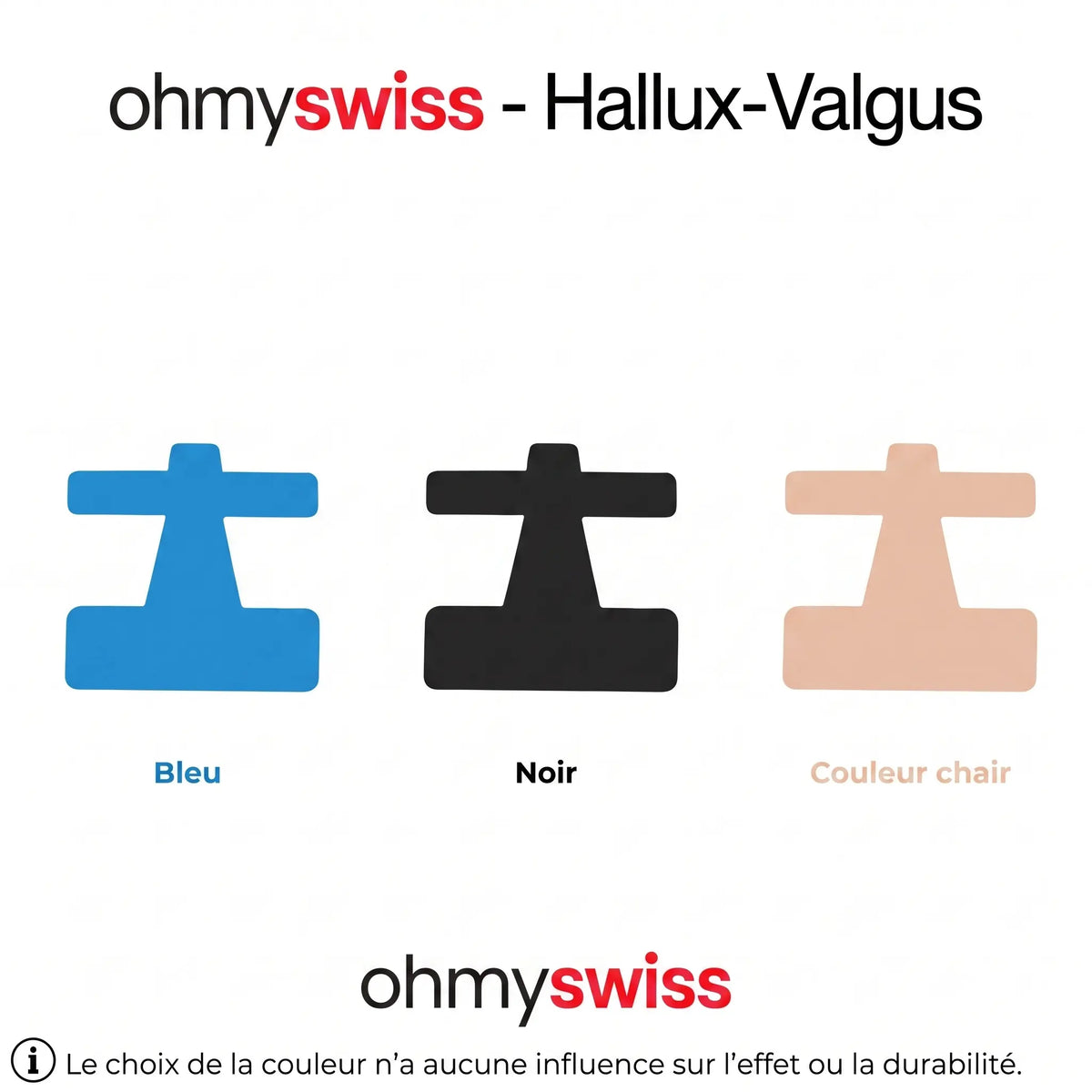 Bande pour hallux valgus Ohmyswiss