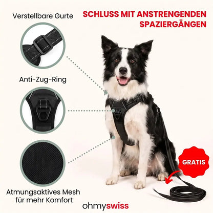 Ohmyswiss Anti-Zug-Hundegeschirr