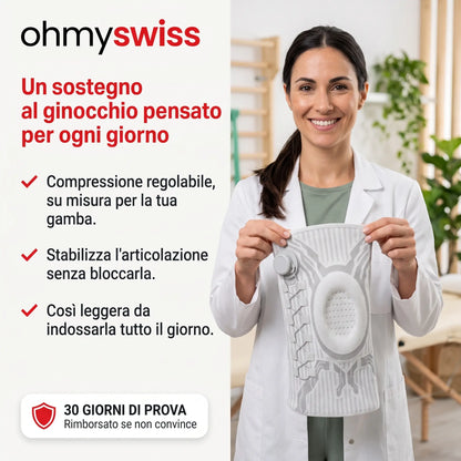Ginocchiera di sostegno Ohmyswiss