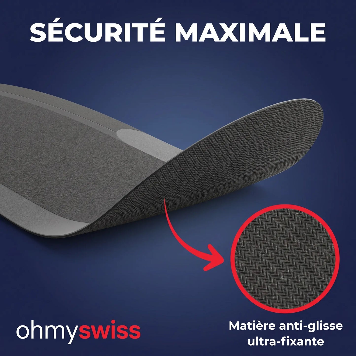 Ultra-absorbierende Badematte OhMySwiss™