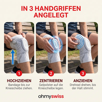 Ohmyswiss Kniebandage zur Unterstützung