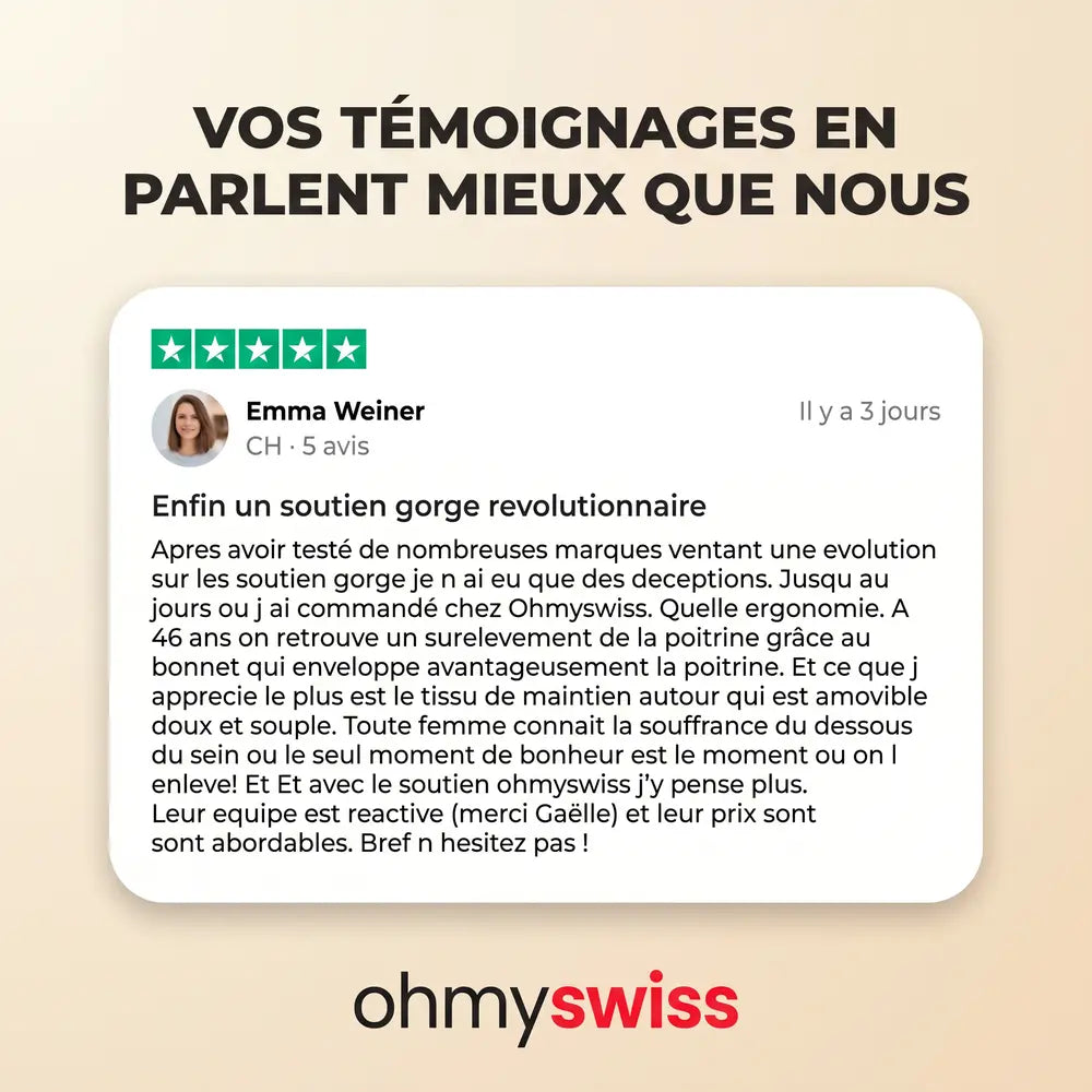 OhMySwiss™ Starker Brust-BH