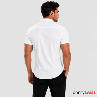 T-shirt extensible musculaire Ohmyswiss