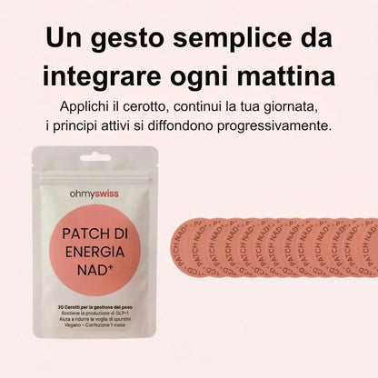 Patch di Energia NAD⁺ OhMySwiss™