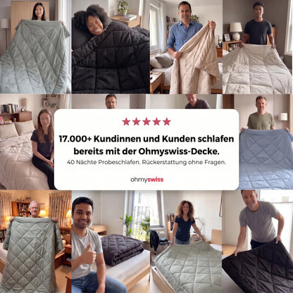 Ohmyswiss Schnelltrocknende Bettdecke