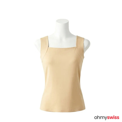 Figurformendes Tanktop mit integriertem BH von Ohmyswiss