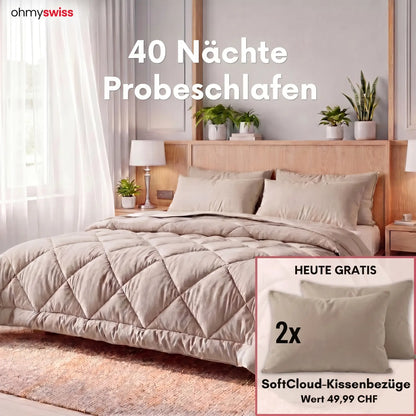 Ohmyswiss Schnelltrocknende Bettdecke