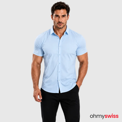 T-shirt extensible musculaire Ohmyswiss