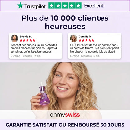 Ohmyswiss pflanzliches Serum gegen Haarwachstum