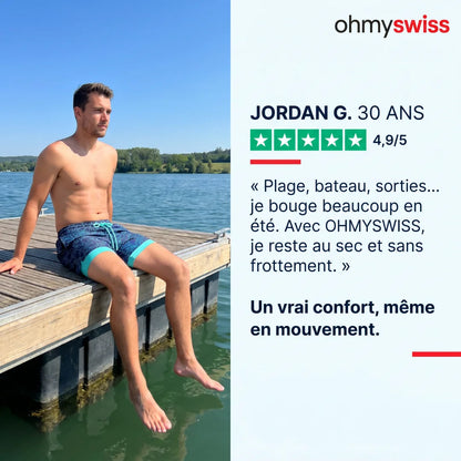 Short de bain anti-frottement Ohmyswiss