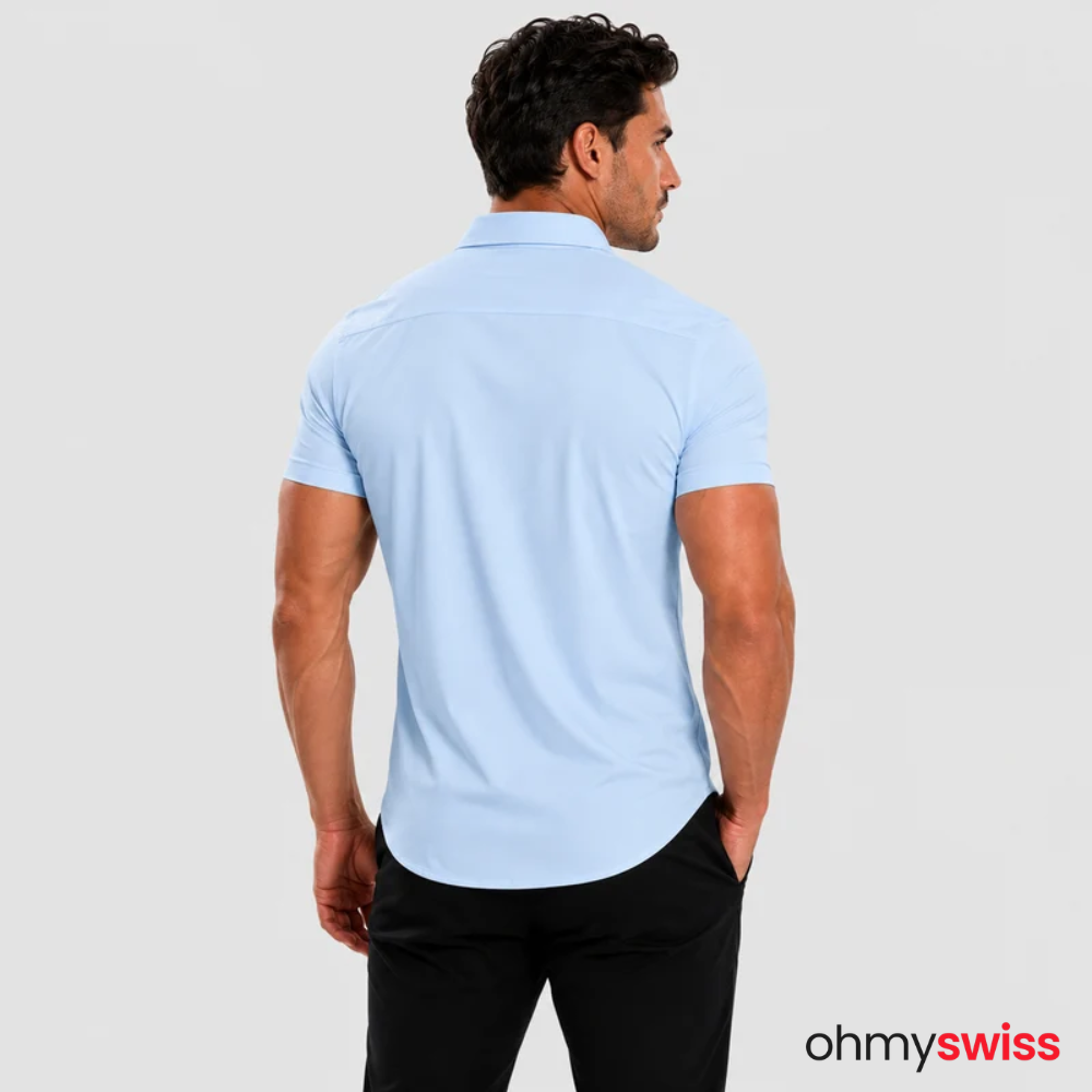 T-shirt extensible musculaire Ohmyswiss