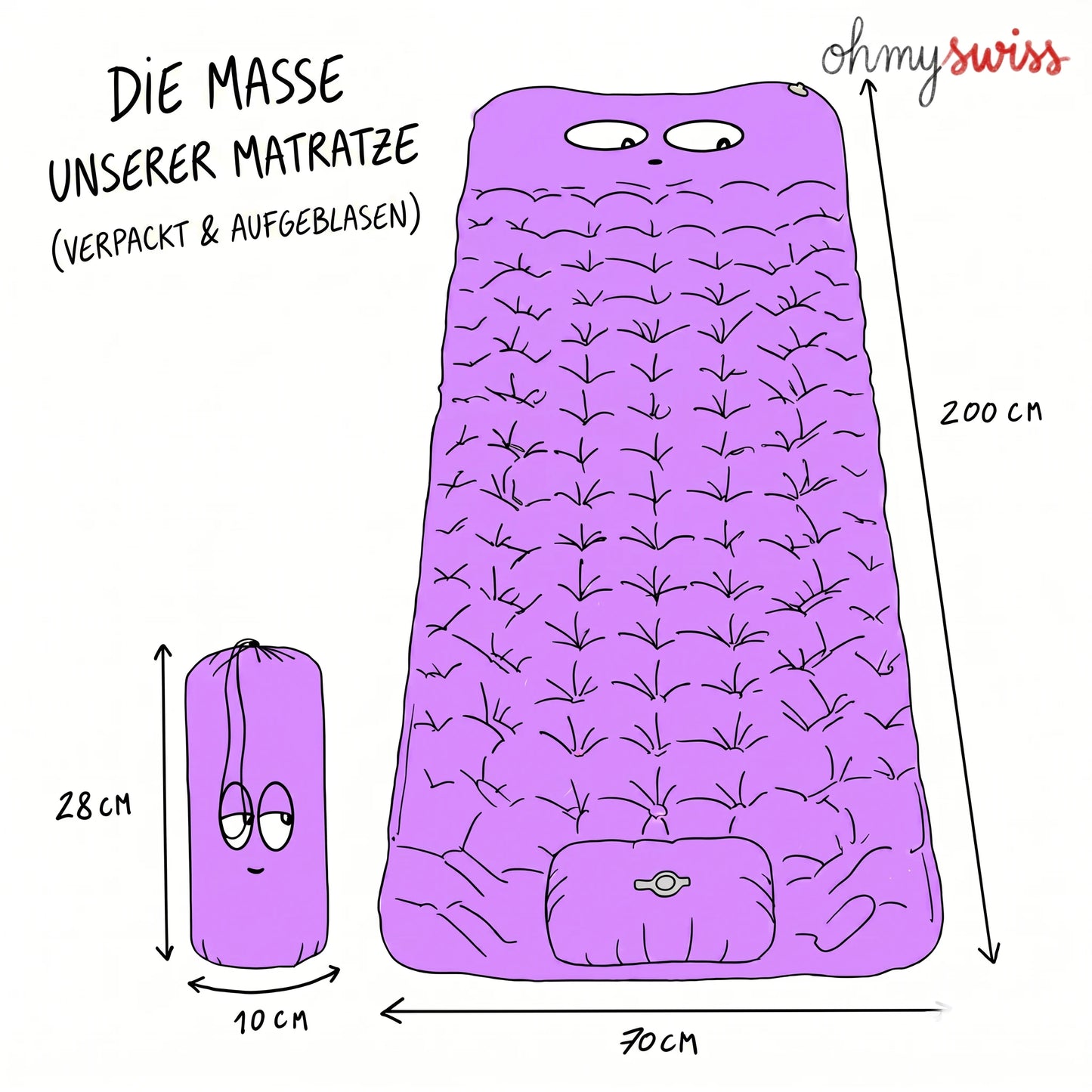 Ohmyswiss Aufblasbare Matratze