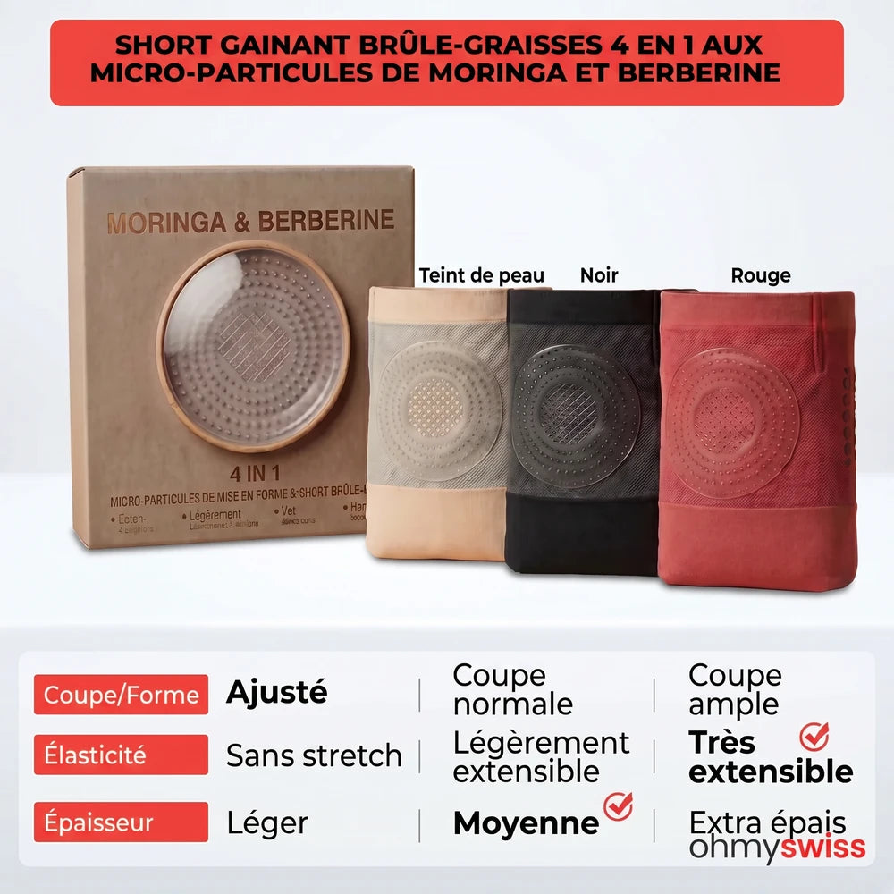 Short sculptant brûle-graisses Ohmyswiss