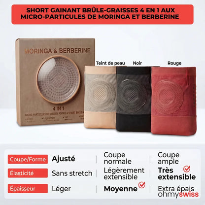 Short sculptant brûle-graisses Ohmyswiss