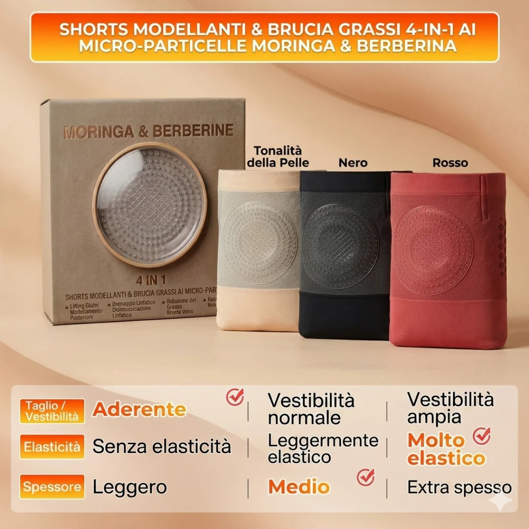 Short modellante bruciagrassi Ohmyswiss