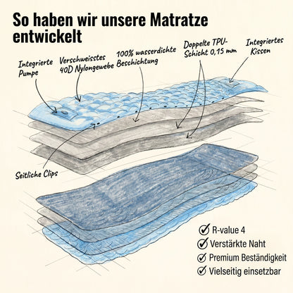 Ohmyswiss Aufblasbare Matratze