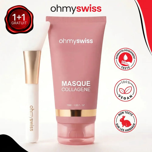Bio-Kollagen-Maske + Pinsel von Ohmyswiss
