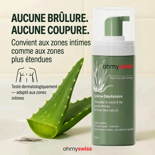 Crème dépilatoire Ohmyswiss