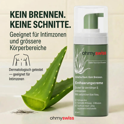 OhMySwiss Enthaarungscreme