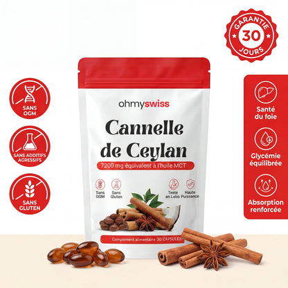Cannella di Ceylon in capsule Ohmyswiss
