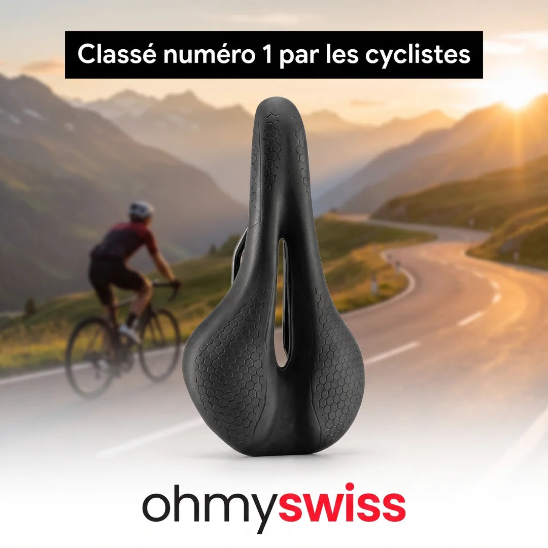 Selle de vélo 2.0 Ohmyswiss
