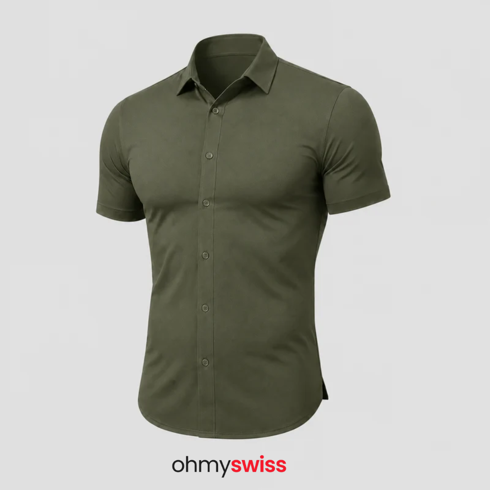 T-shirt extensible musculaire Ohmyswiss
