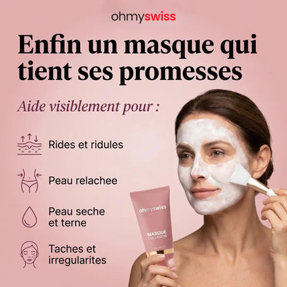 Bio-Kollagen-Maske + Pinsel von Ohmyswiss
