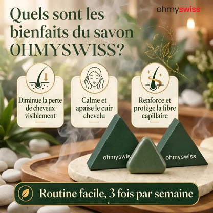 Savon anti-chute aux 12 plantes Ohmyswiss