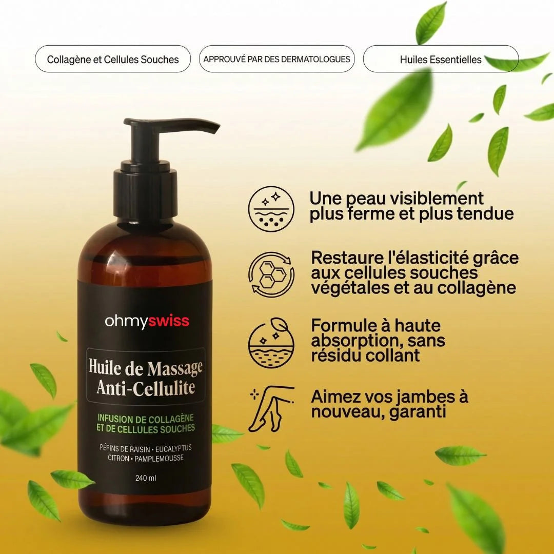 Huile de Massage Anti-cellulite OhMySwiss™