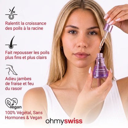 Ohmyswiss pflanzliches Serum gegen Haarwachstum
