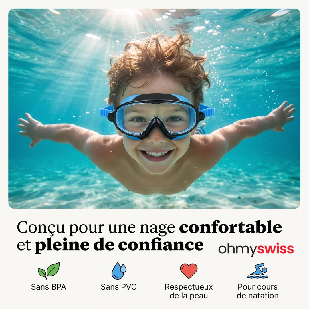 Lunettes de natation pour enfant Ohmyswiss
