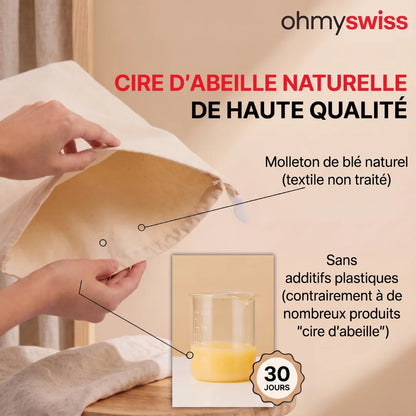 Sac à pain en cire d'abeille Ohmyswiss