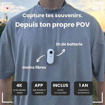 Kit Caméra POV Pro OhMySwiss™