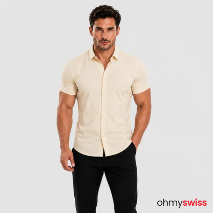 T-shirt extensible musculaire Ohmyswiss