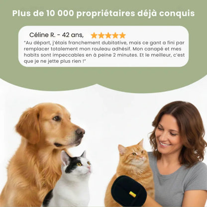 Gant Anti-Poils pour Animaux OhMySwiss™