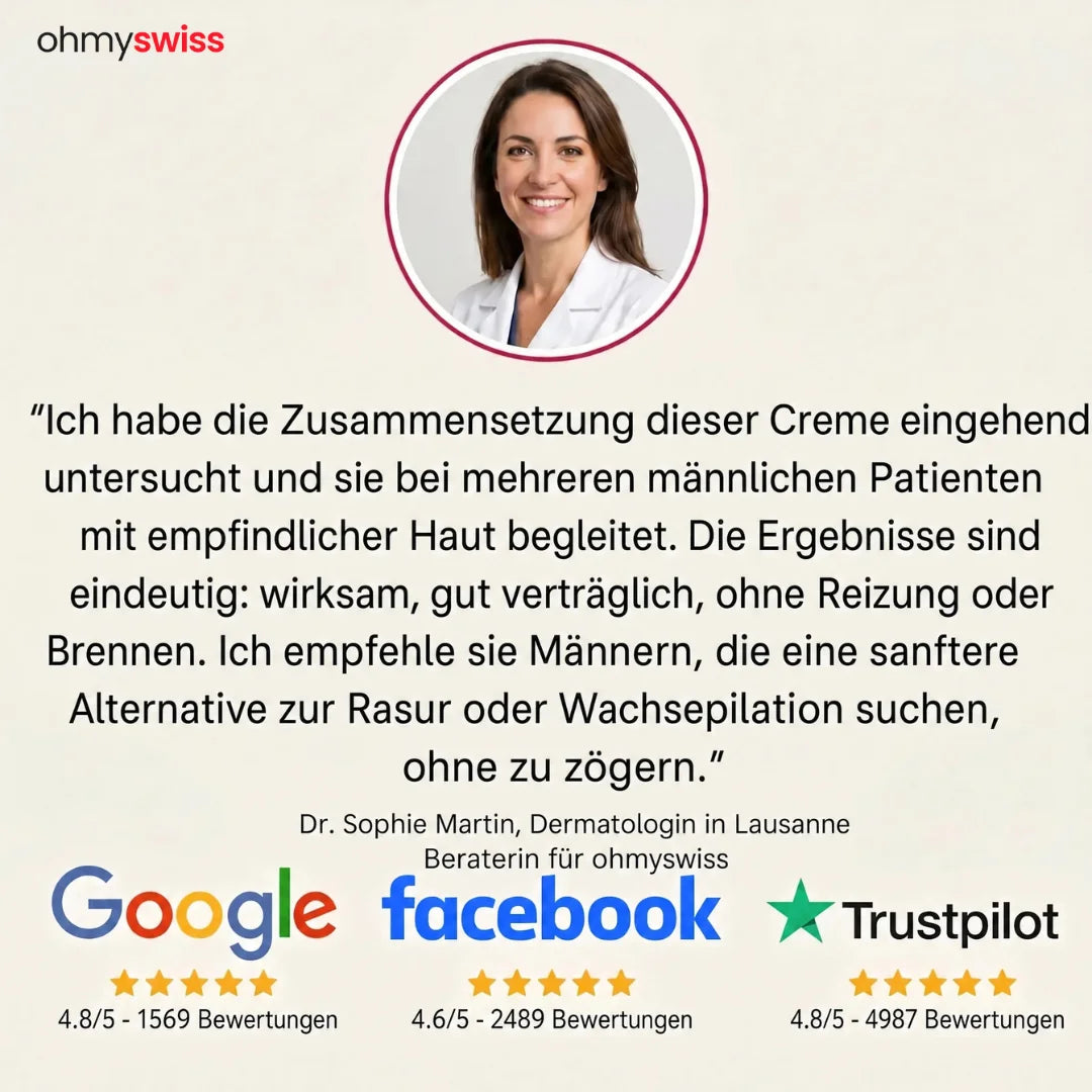 OhMySwiss Enthaarungscreme