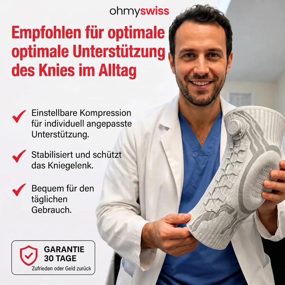 Ohmyswiss Kniebandage zur Unterstützung