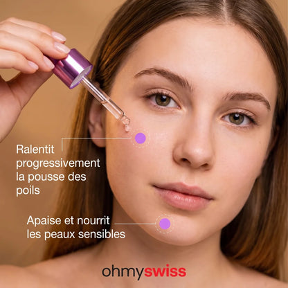 Ohmyswiss pflanzliches Serum gegen Haarwachstum
