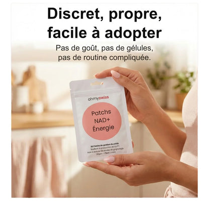 Patchs NAD+ Énergie OhMySwiss™