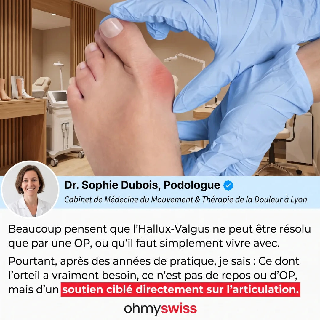 Bande pour hallux valgus Ohmyswiss