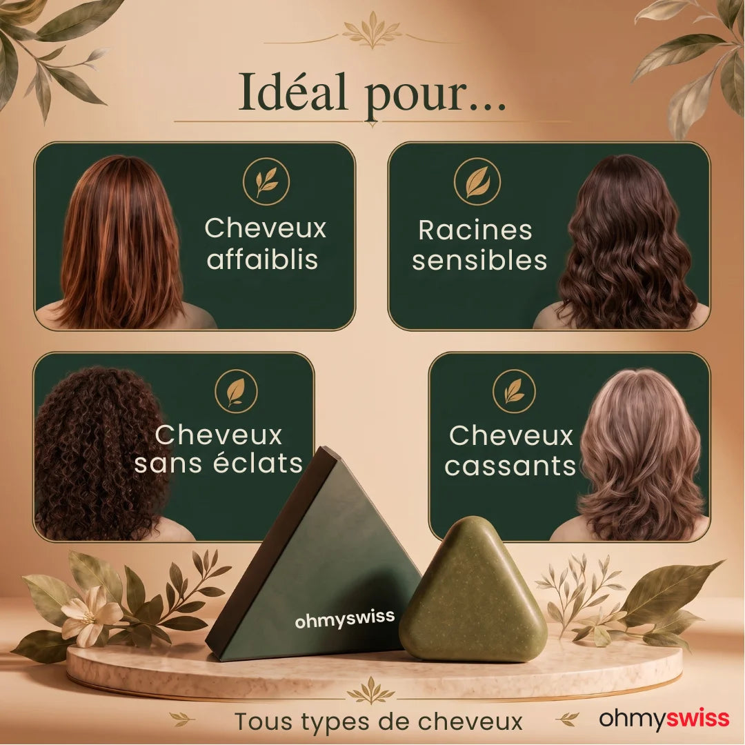 Savon anti-chute aux 12 plantes Ohmyswiss