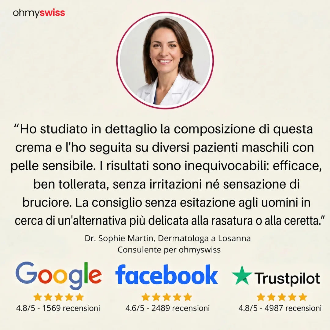 Crema depilatoria OhMySwiss