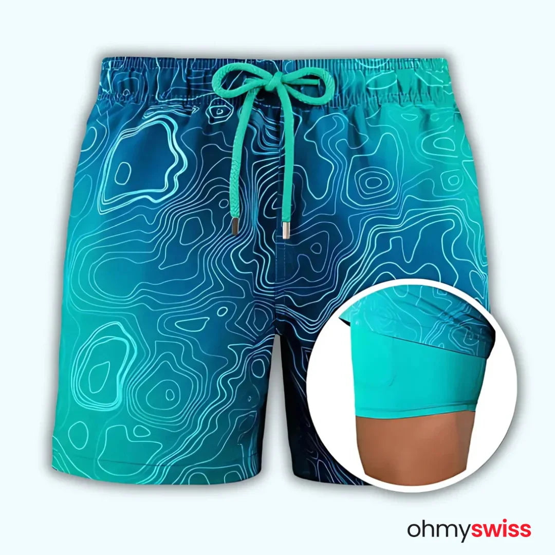 Pantaloncini da bagno anti-sfregamento Ohmyswiss
