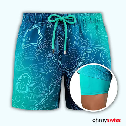 Pantaloncini da bagno anti-sfregamento Ohmyswiss