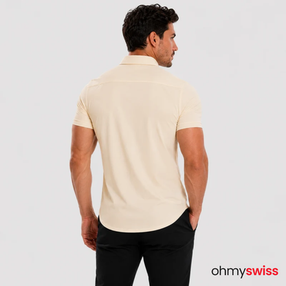 T-shirt extensible musculaire Ohmyswiss