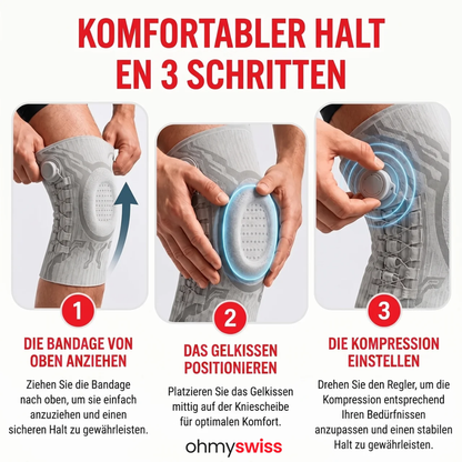 Ohmyswiss Kniebandage zur Unterstützung